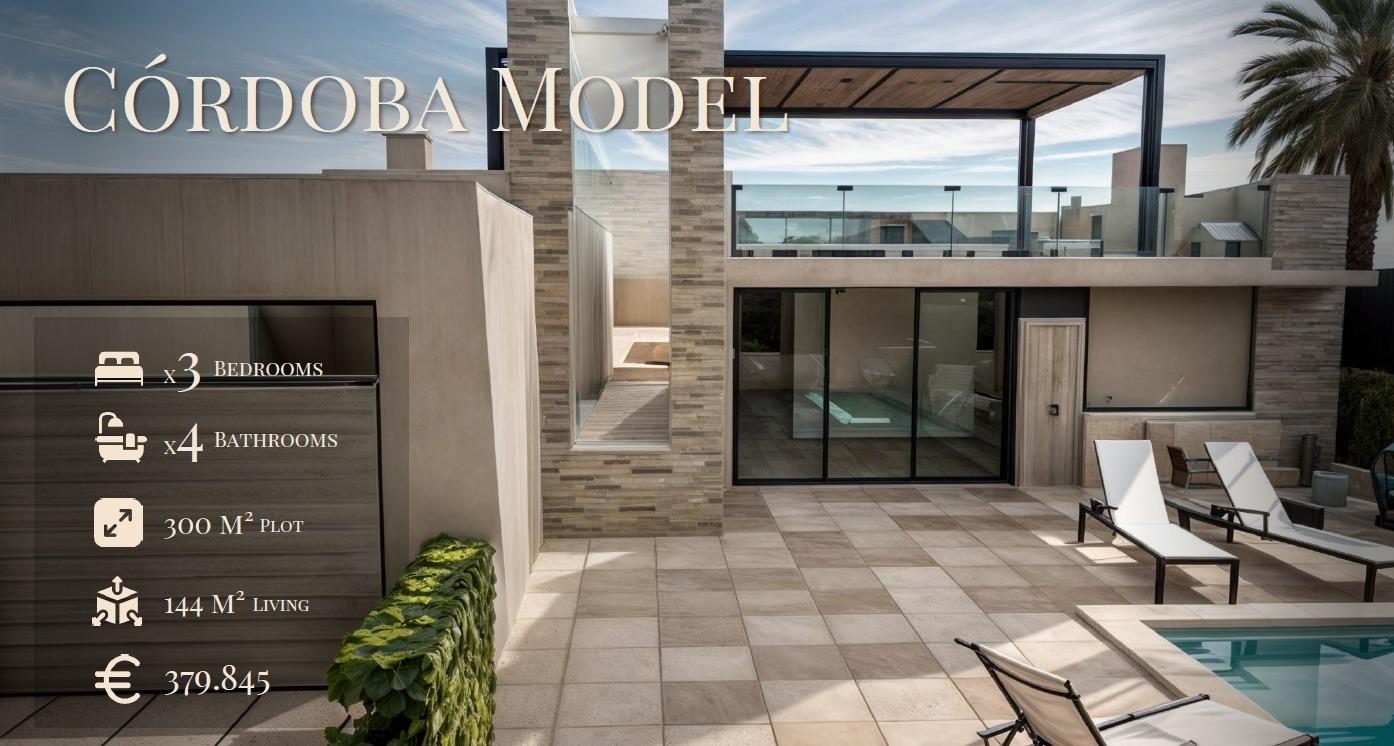 VILLA DE LUJO EN (LA PINILLA) MURCIA. PISCINA. 3 DORM. 4 BAÑOS. PARCELA 300 M2. OPLOSMIDDEL 100 M2.