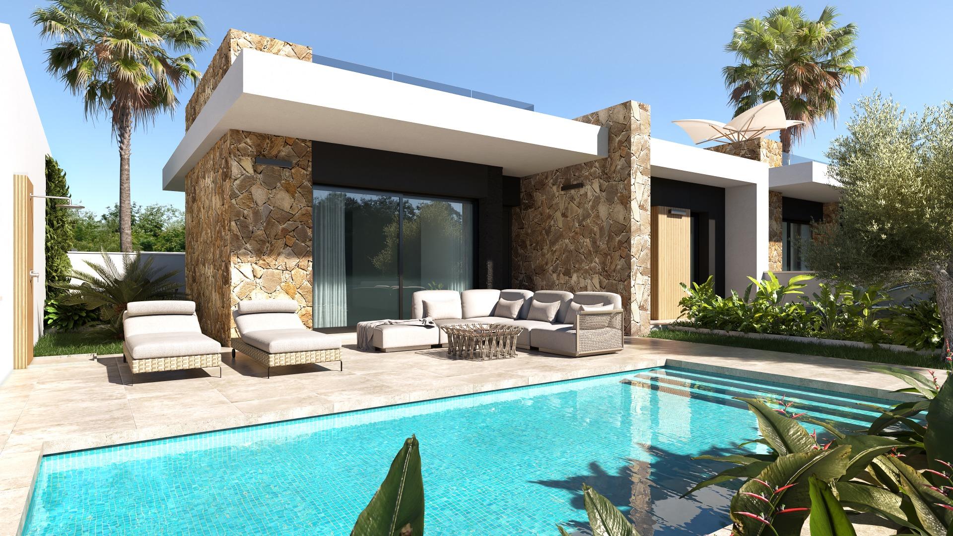 VILLA’S “NOVA” OBRA NUEVA. PARCELA 263 M2. PISCINA PRIVADA. PARKING.