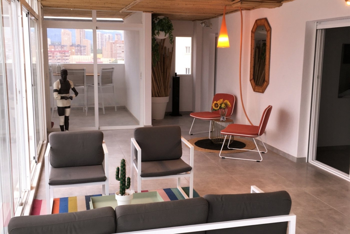 MARVELLOUS PENTHOUSE INBENIDORM IN LA CALA WITH SEA VIEWS