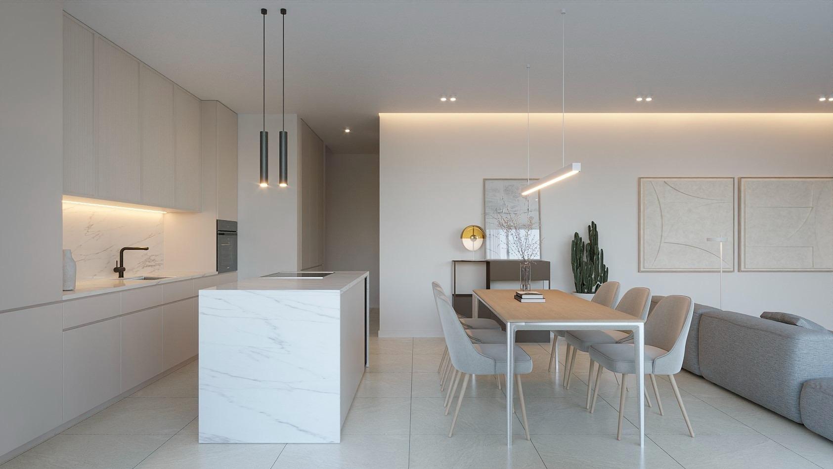 4-10-45 New apartments in complete urbanization and sea views