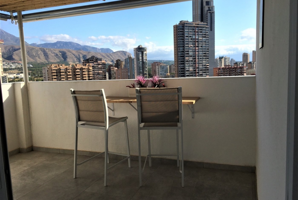 MARVELLOUS PENTHOUSE INBENIDORM IN LA CALA WITH SEA VIEWS