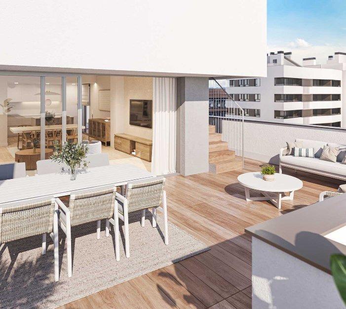 Viviendas de nueva construcción en el centro de Alicante
