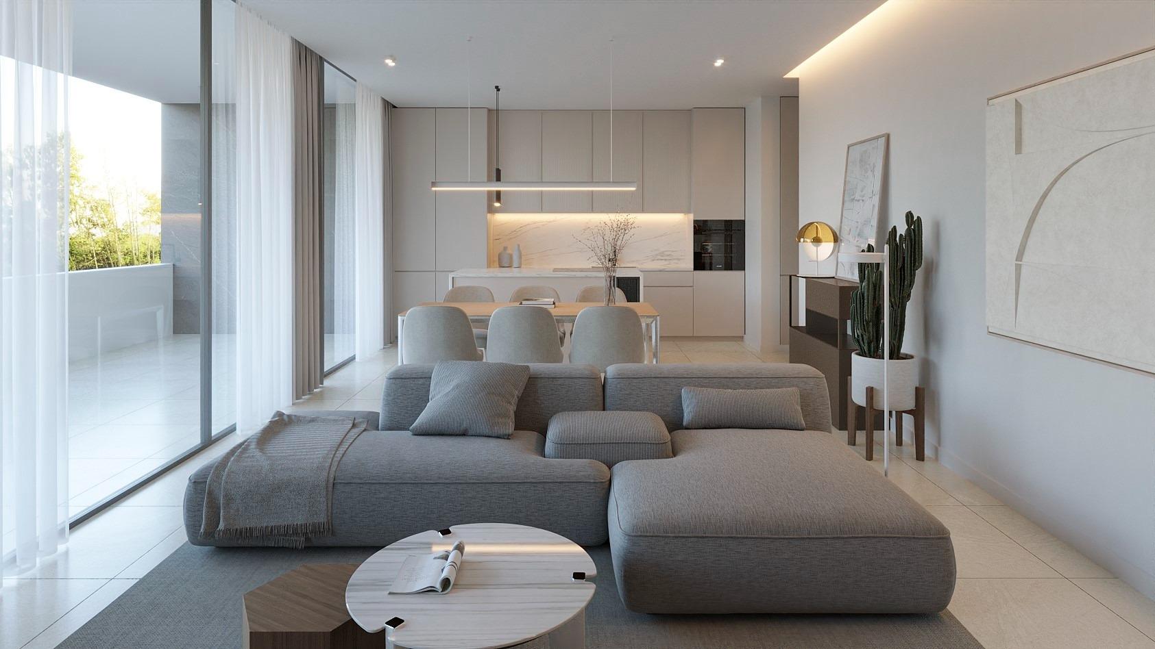 4-11-43 New apartments in complete urbanization and sea views