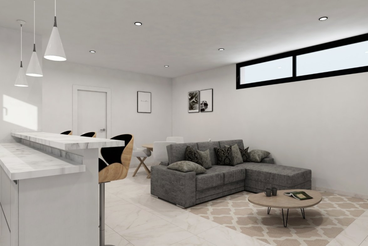 Villas de obra nueva con piscina en La Nucia