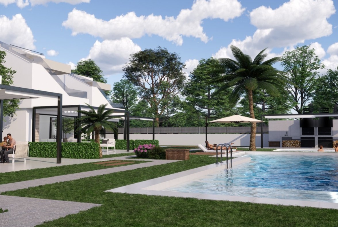 NIEUWE BUILD VILLAS IN PILAR DE LA HORADADA OVER DE GOLF CURSE
