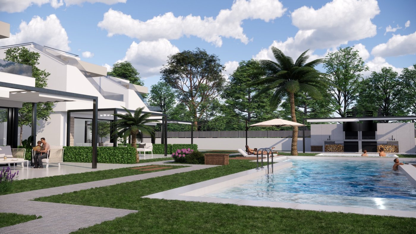 4-12-16 NIEUWE BUILD VILLAS IN PILAR DE LA HORADADA OVER DE GOLF CURSE
