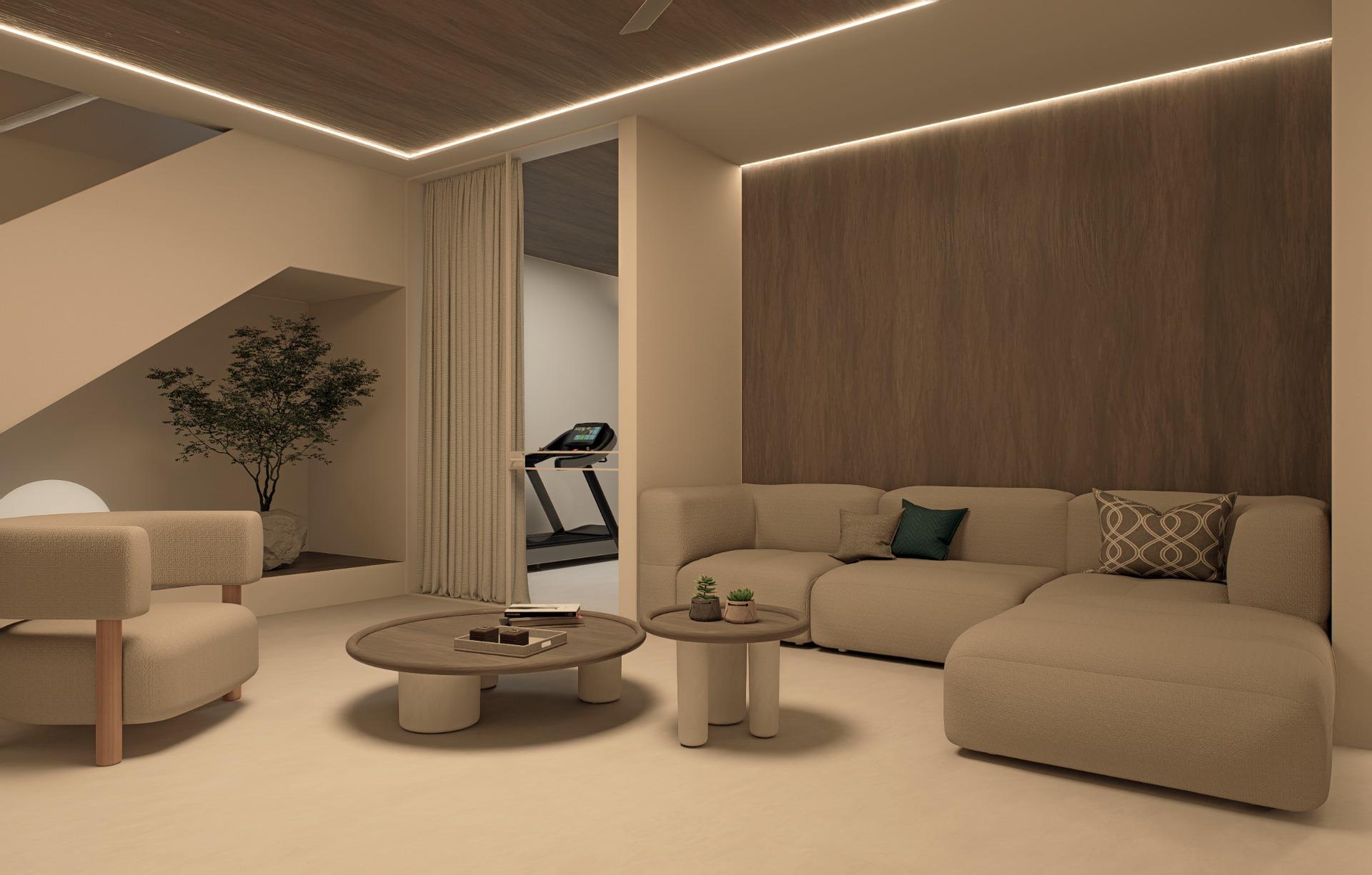 4-12-81 OBRA NUEVA EN GRAN ALACANT. DRIE DOLLAR. JARDIN Y PROPIA PISCINA. MODELO BELLAS.