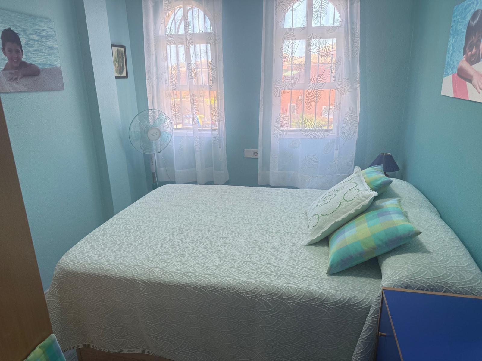 4-12-82 Great High Bungalow in Playa Flamenca: 3 bedrooms, 1 bathroom, 3 storage rooms, pool.