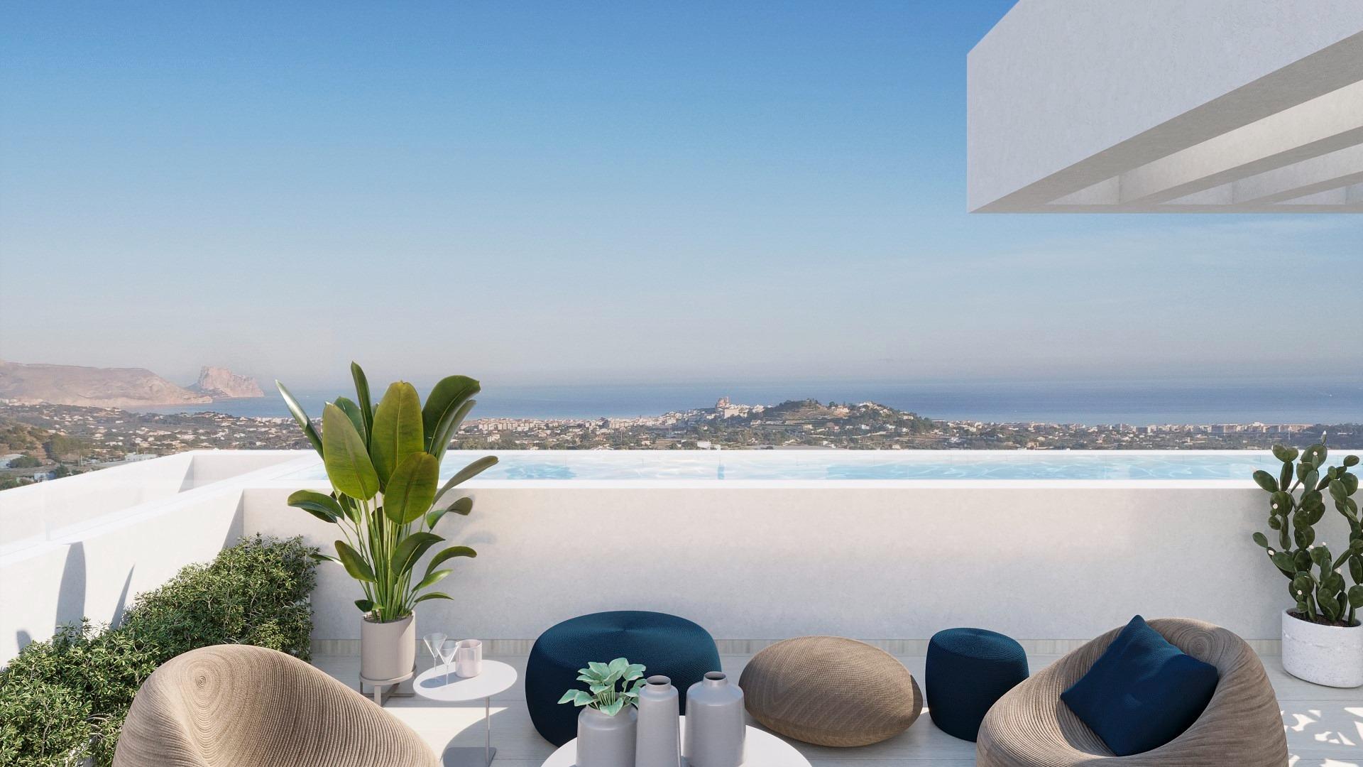 4-13-40 New apartments in complete urbanization and sea views