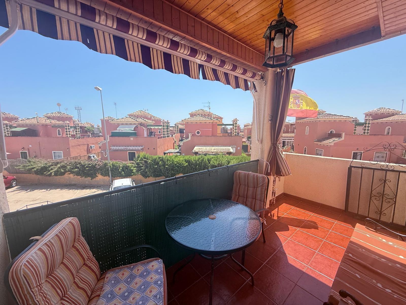 4-14-76 Great High Bungalow in Playa Flamenca: 3 bedrooms, 1 bathroom, 3 storage rooms, pool.