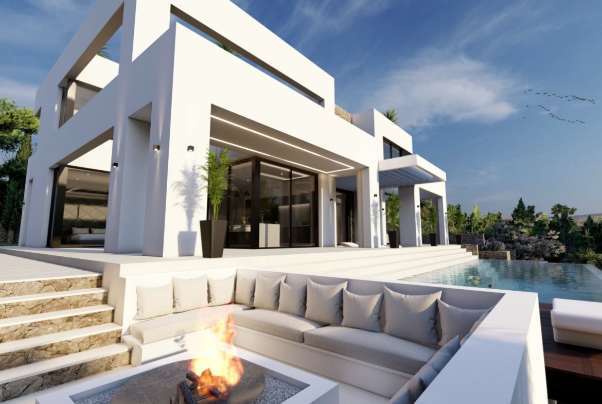 Luxury villa in the Bassetes area of ​​Benissa