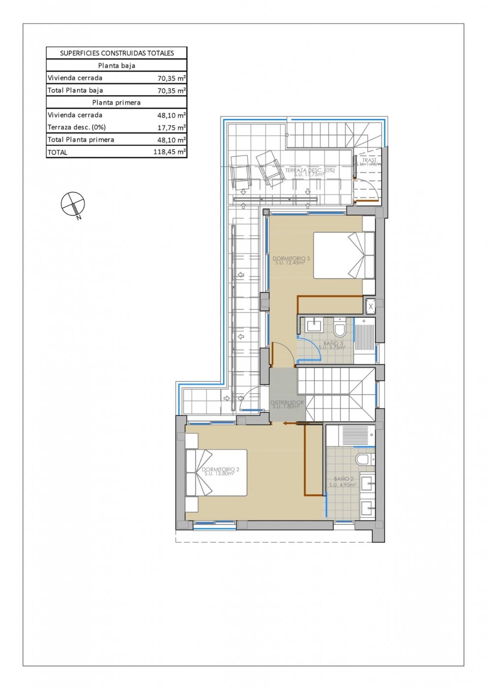 4-15-14 NIEUWE BUILD VILLAS IN PILAR DE LA HORADADA OVER DE GOLF CURSE
