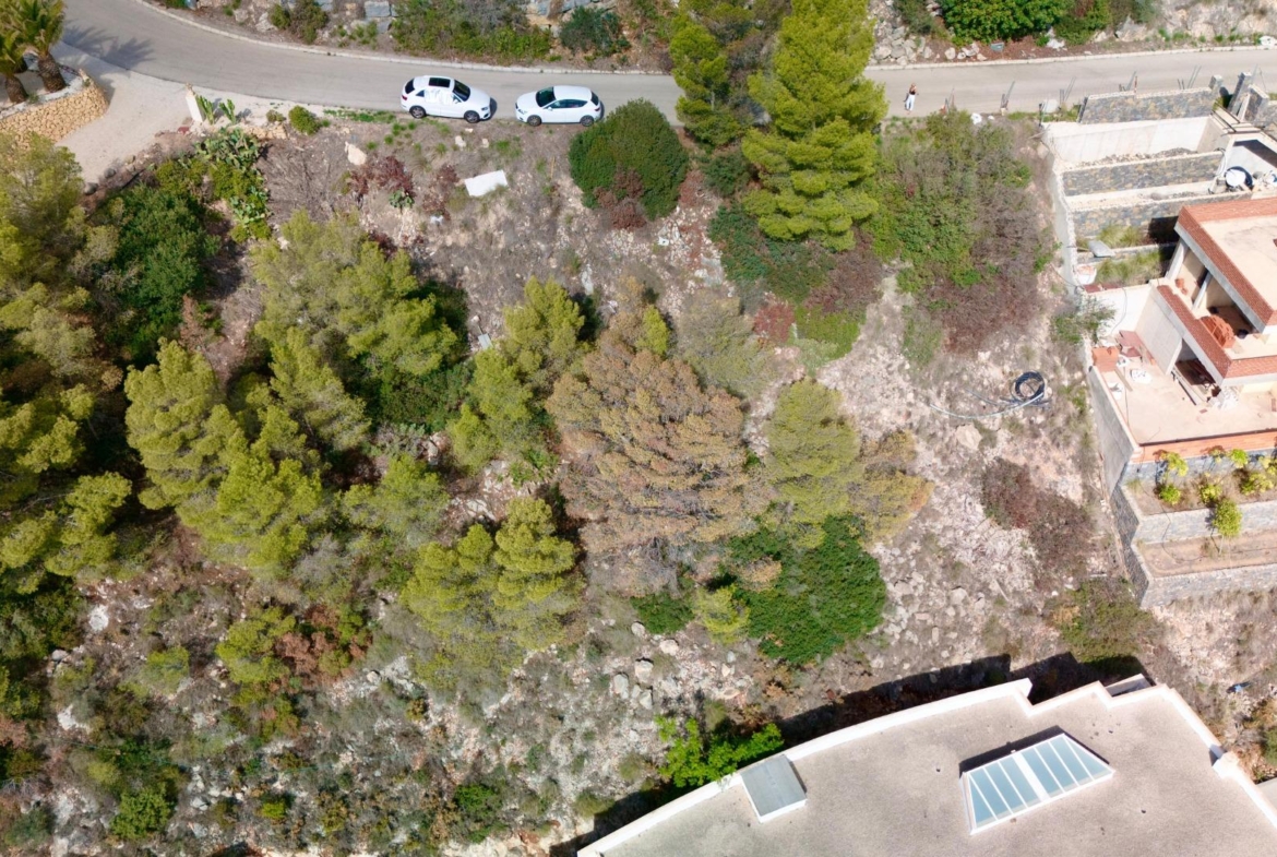 Land for sale in Altea la Vella — your perfect corner on the coast!