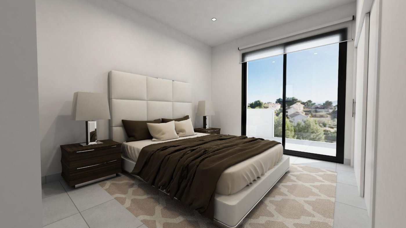 4-15-7 Villas de obra nueva con piscina en La Nucia