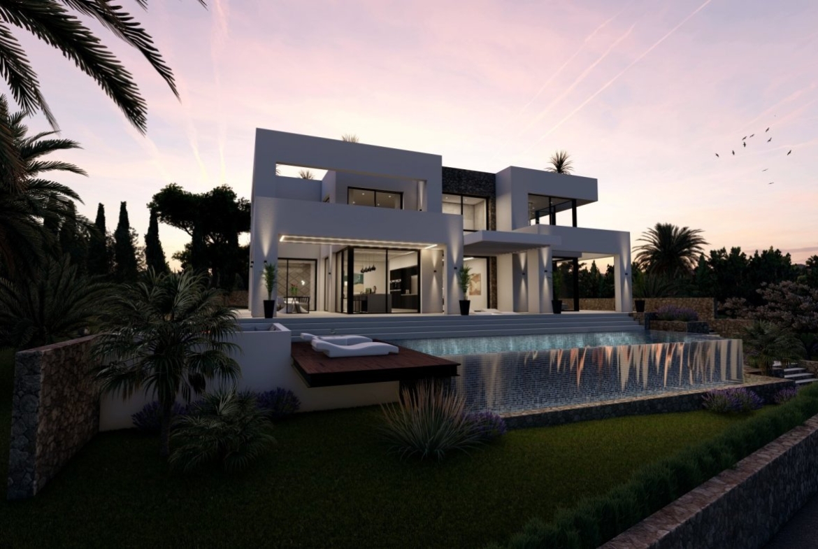 Luxury villa in the Bassetes area of ​​Benissa