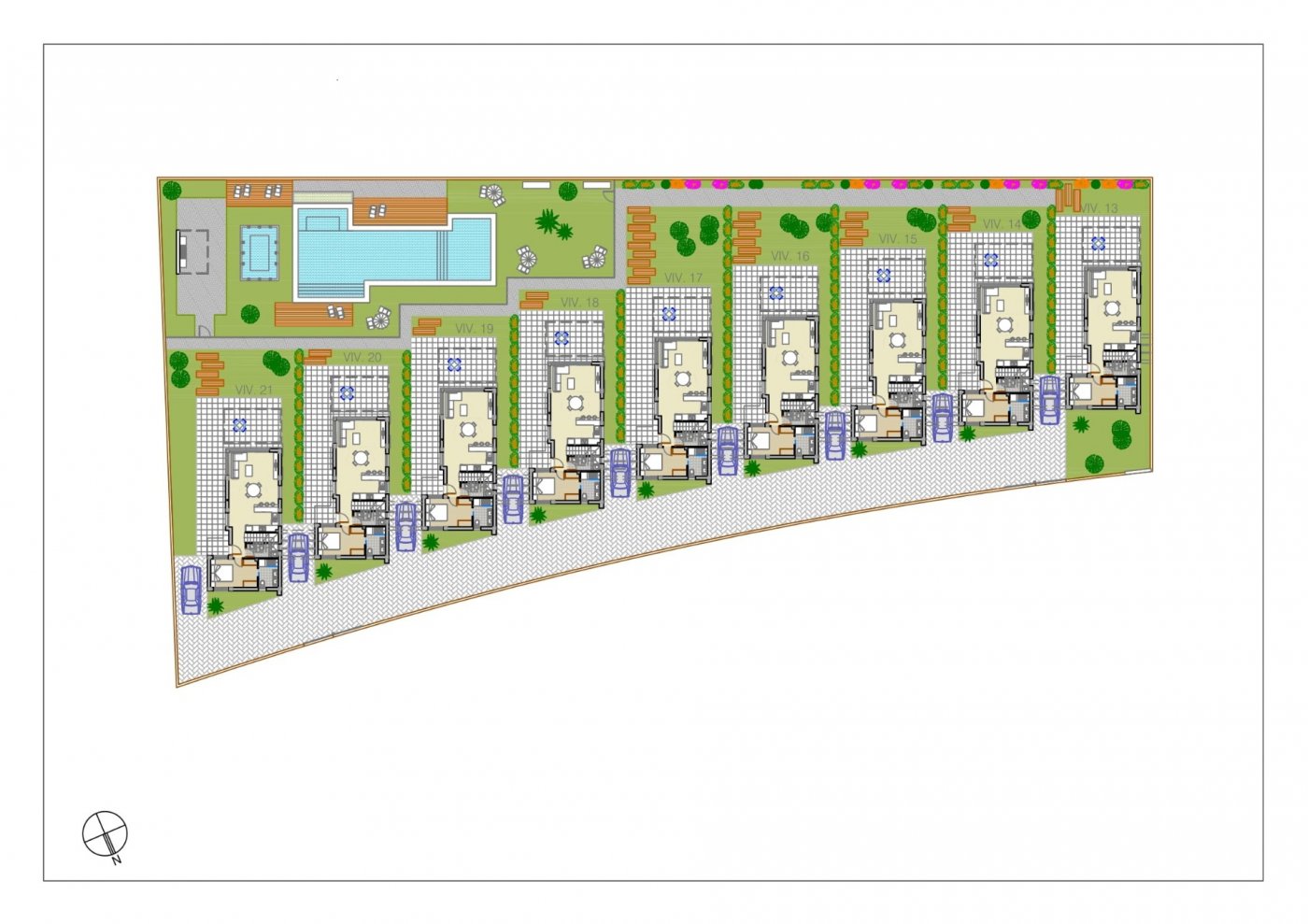 4-17-14 NIEUWE BUILD VILLAS IN PILAR DE LA HORADADA OVER DE GOLF CURSE
