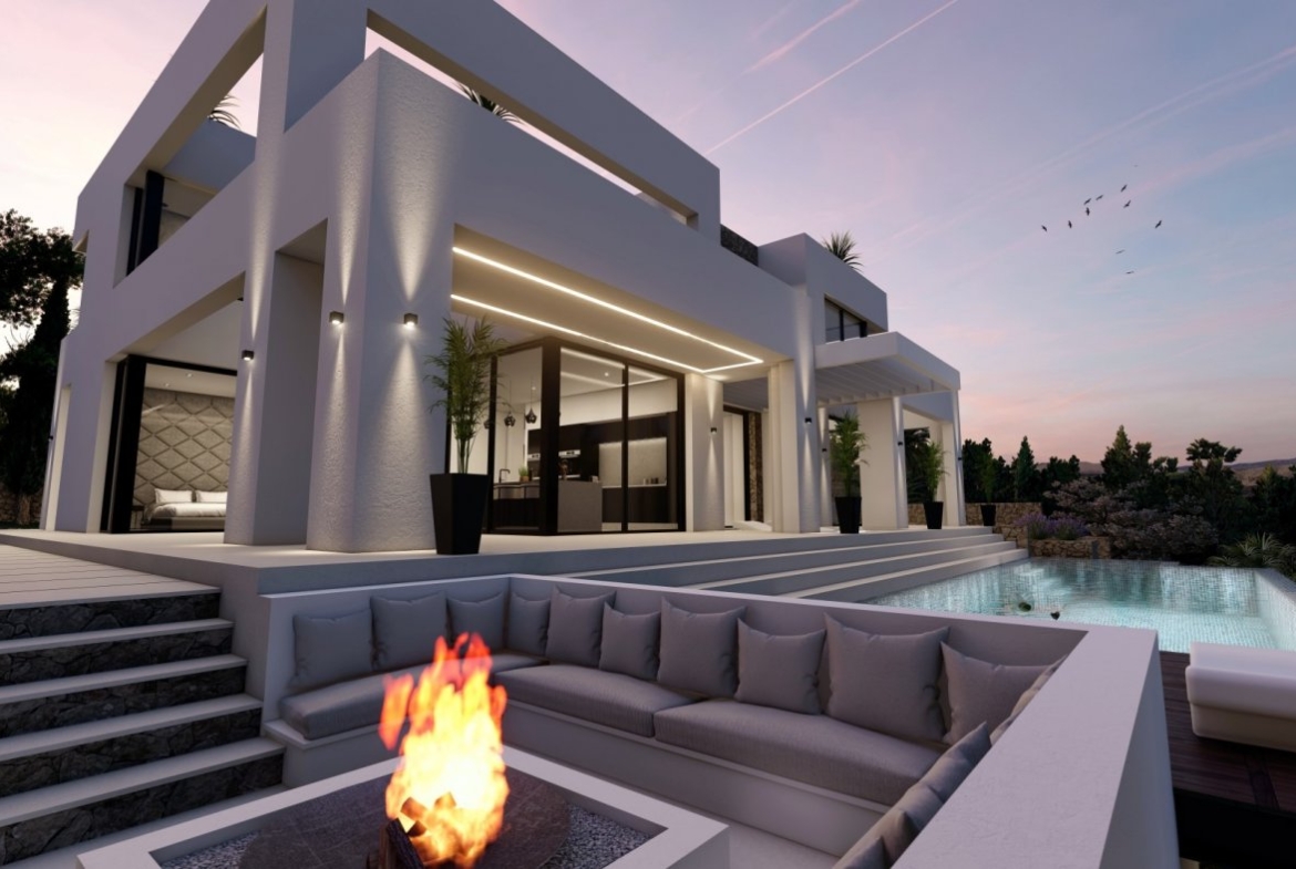 Luxury villa in the Bassetes area of ​​Benissa