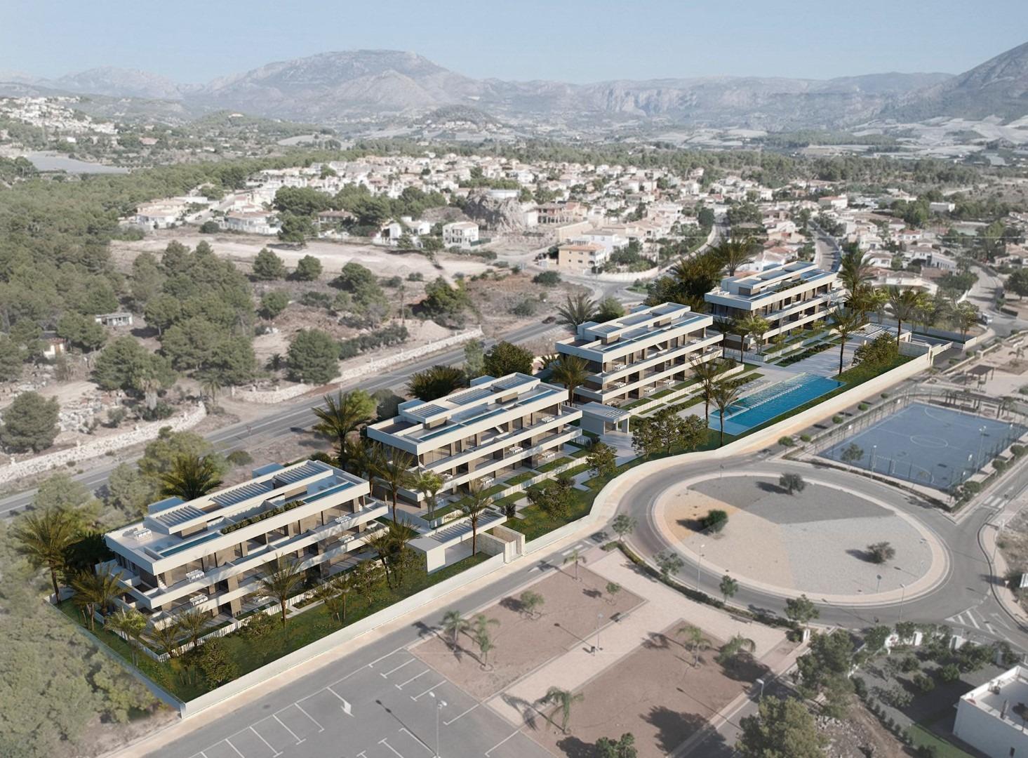 4-19-26 New apartments in complete urbanization and sea views
