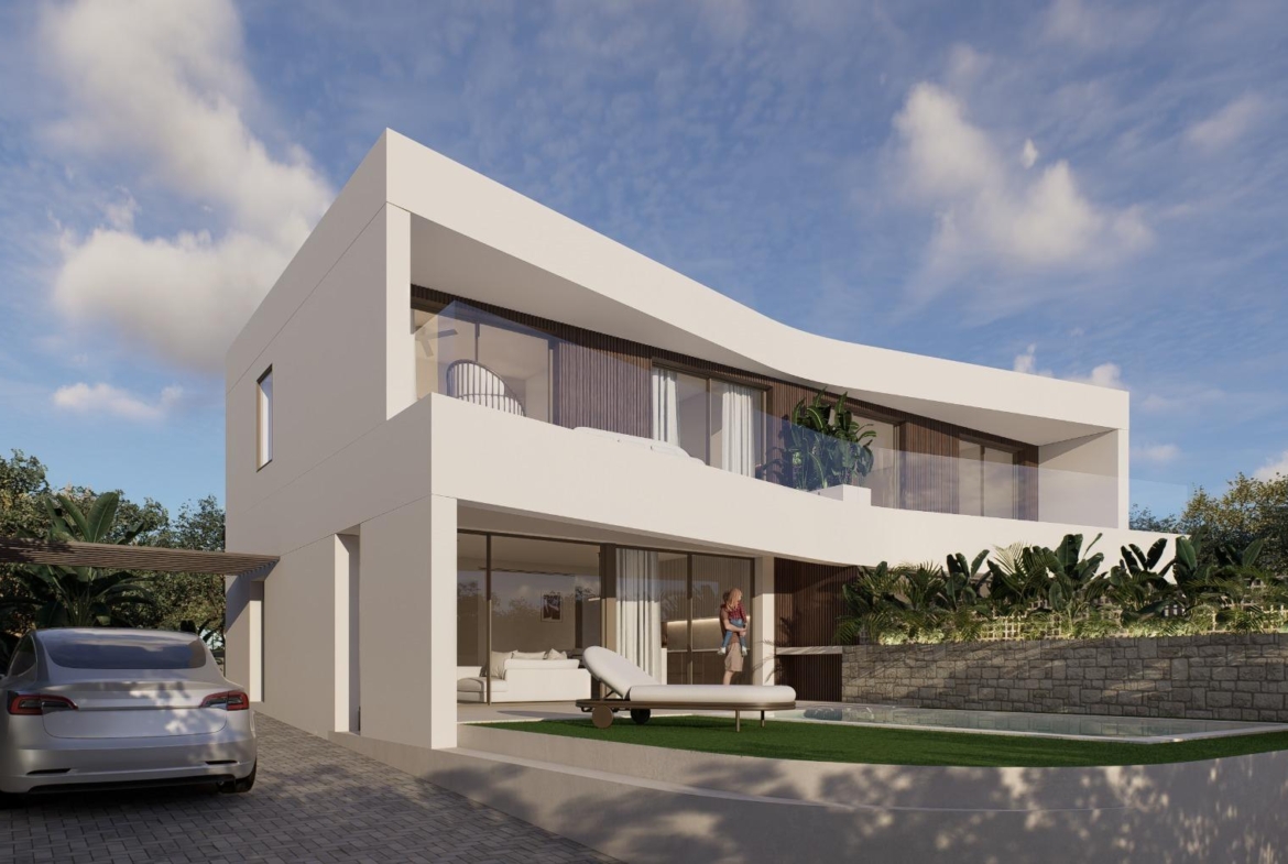 OBRA NUEVA EN GRAN ALACANT. DRIE DOLLAR. JARDIN Y PROPIA PISCINA. MODELO BELLAS.