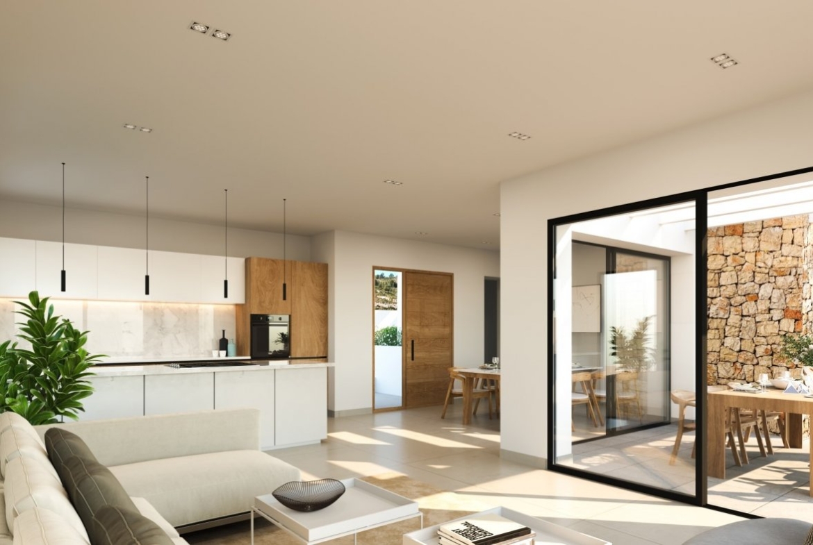 Villa de diseño en Urbanización Solana II a solo 10 km de Denia