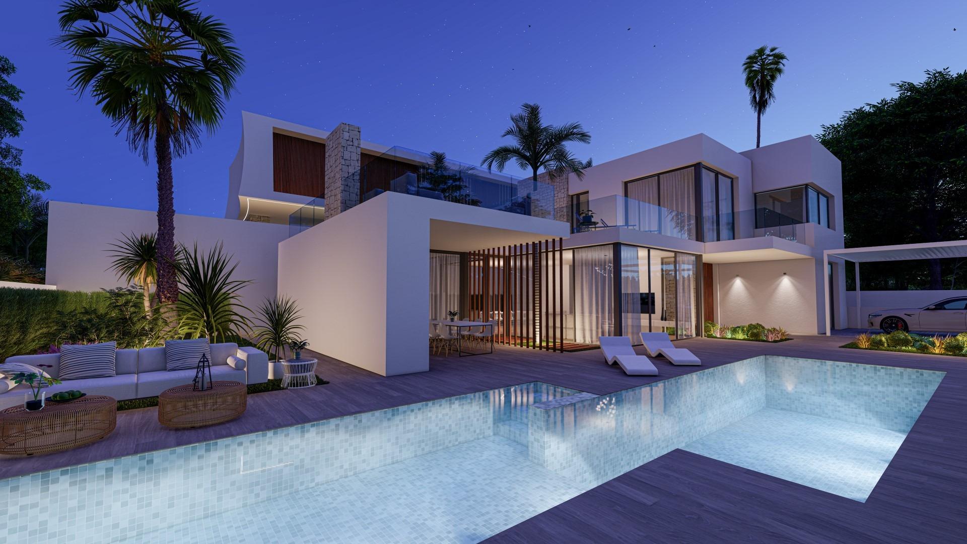 4-2-35 New luxury villa with pool in Albir