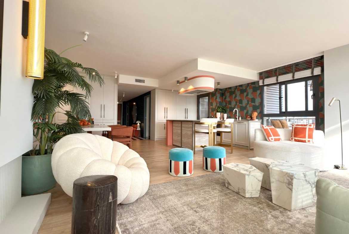 Exclusief penthouse met uitzicht op zee en prachtige renovatie, in pau 5