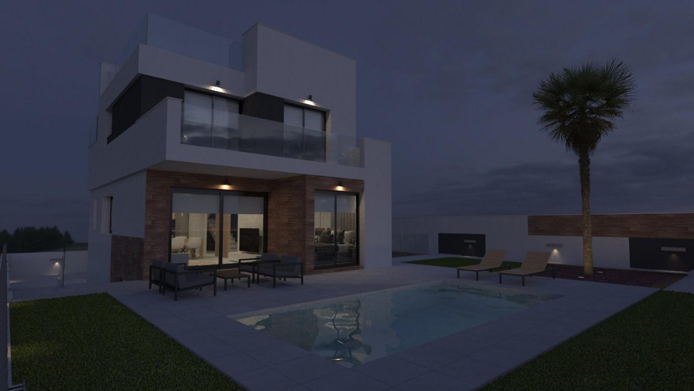 4-20-4 Villas de obra nueva con piscina en La Nucia