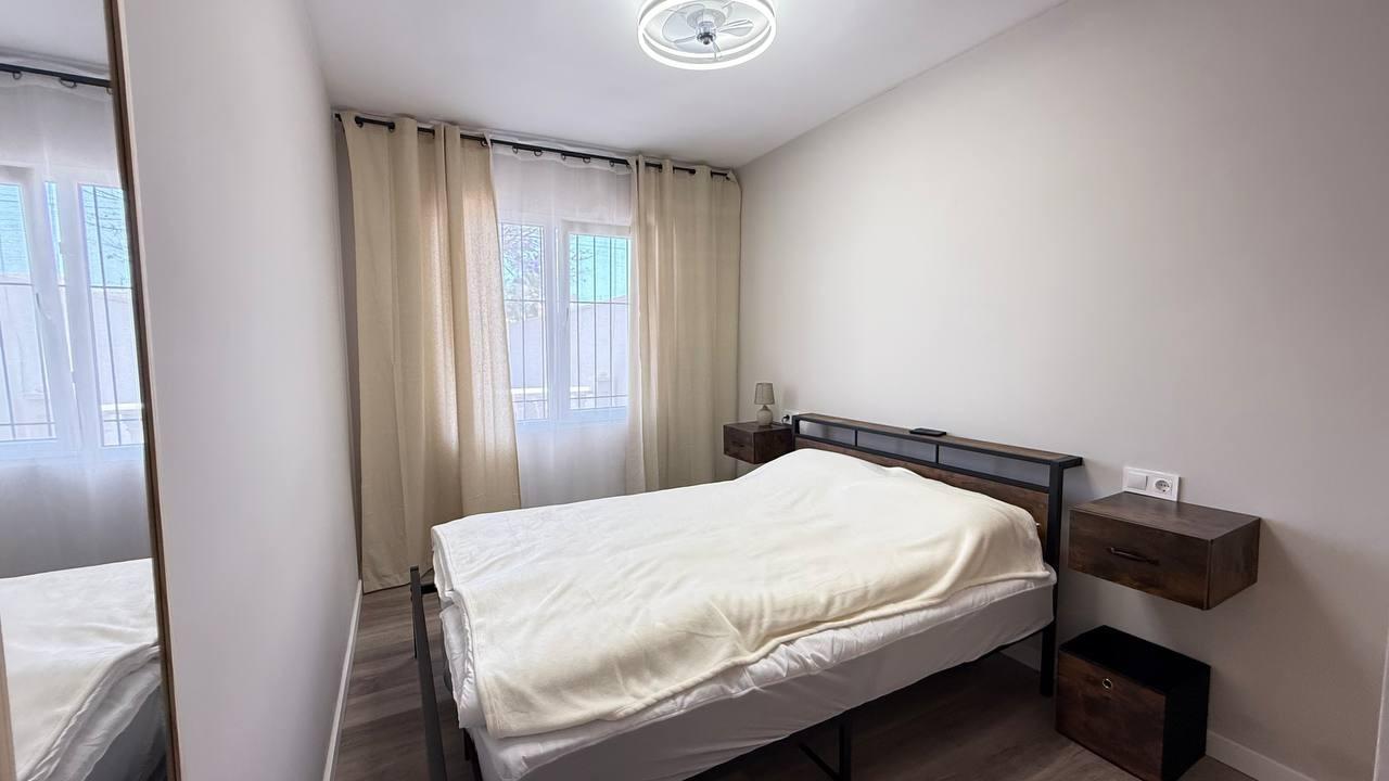 Ground floor bungalow, renovated, with 2 bedrooms and 1 bathroom
