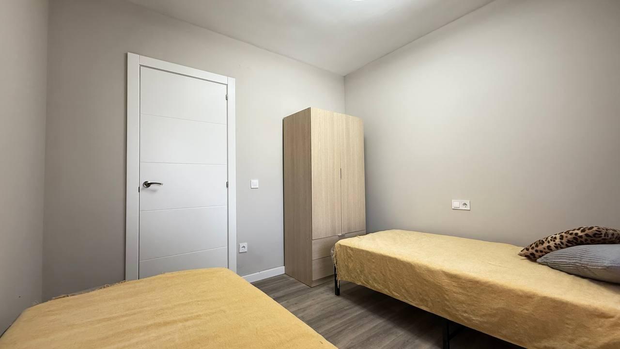 Ground floor bungalow, renovated, with 2 bedrooms and 1 bathroom