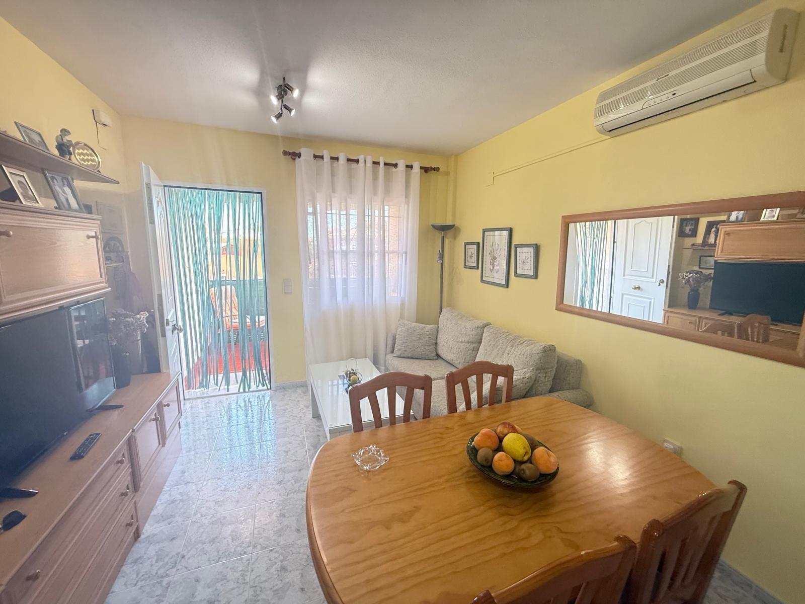 4-3-102 Great High Bungalow in Playa Flamenca: 3 bedrooms, 1 bathroom, 3 storage rooms, pool.