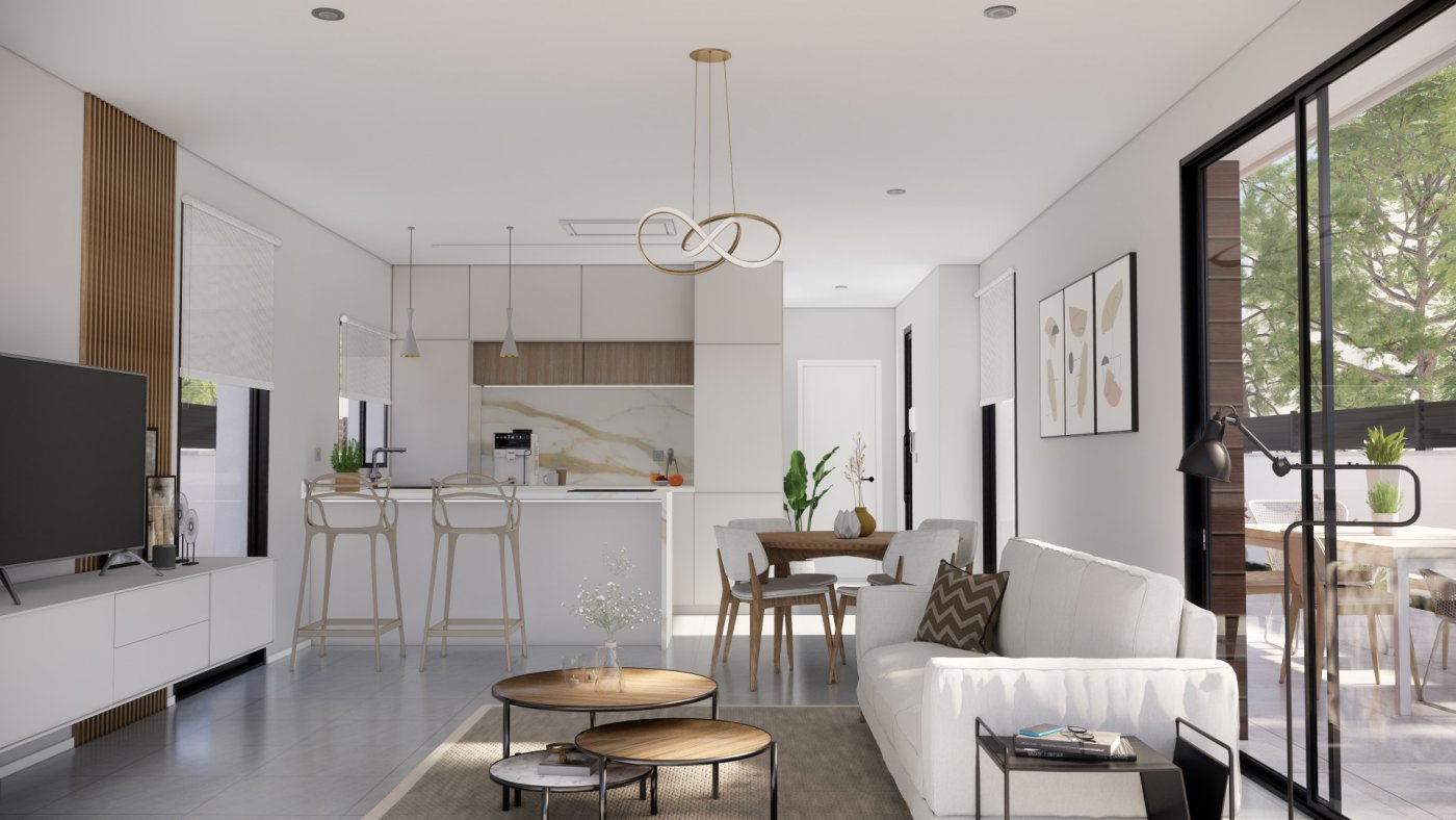 4-3-21 NIEUWE BUILD VILLAS IN PILAR DE LA HORADADA OVER DE GOLF CURSE