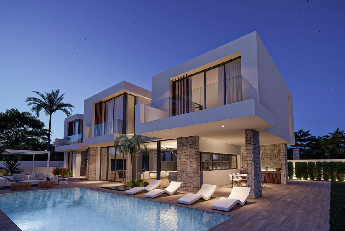 New luxury villa with pool in Albir
