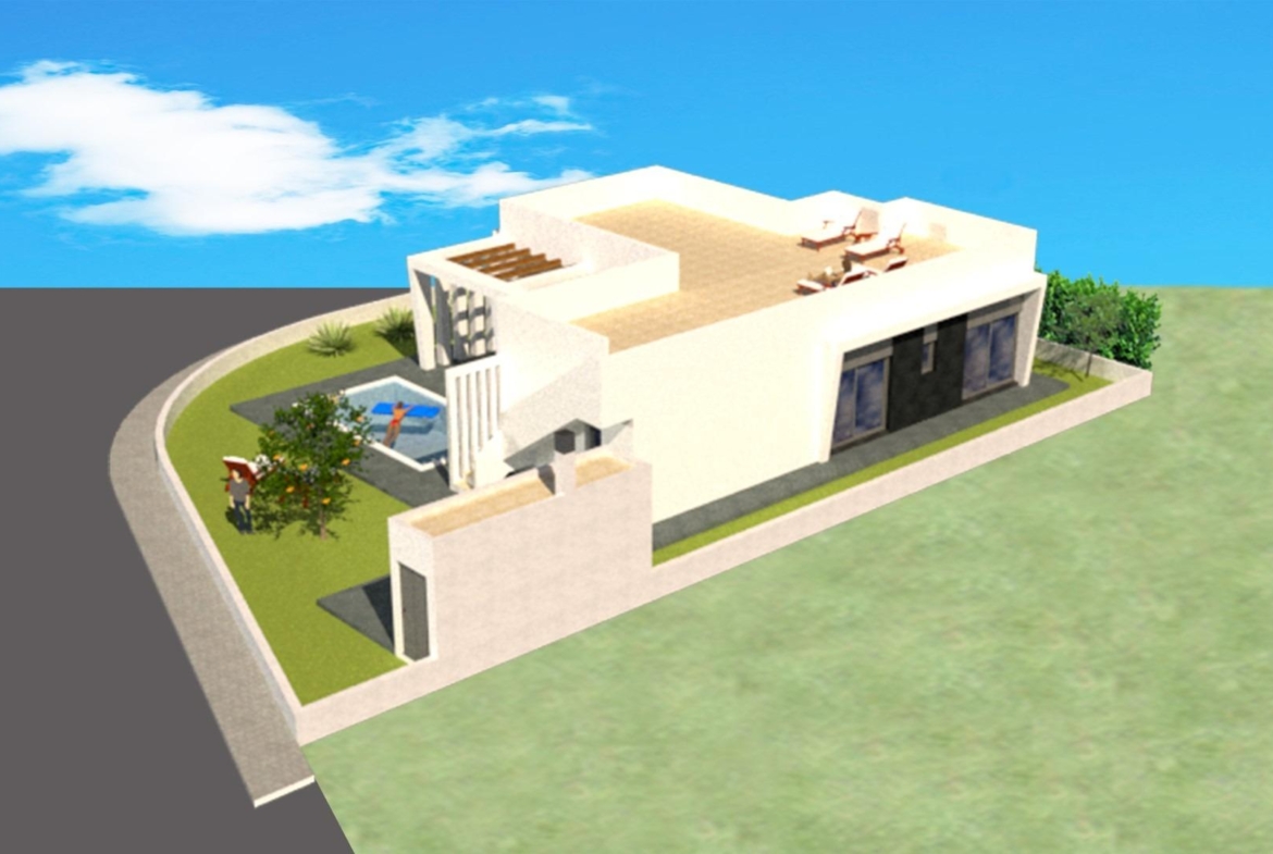 Independent villas with fully customizable pool