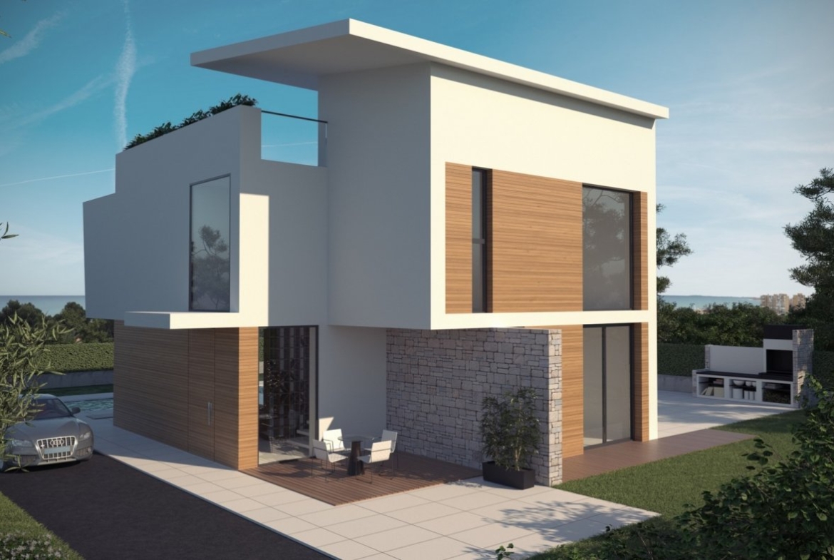 NEW CONSTRUCTION VILLAS 250 m FROM THE BEACH IN CAMPOAMOR