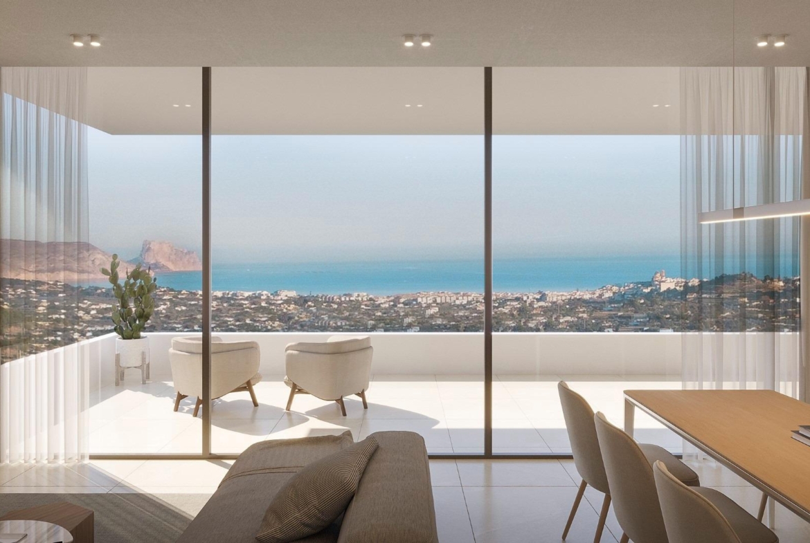 New apartments in complete urbanization and sea views