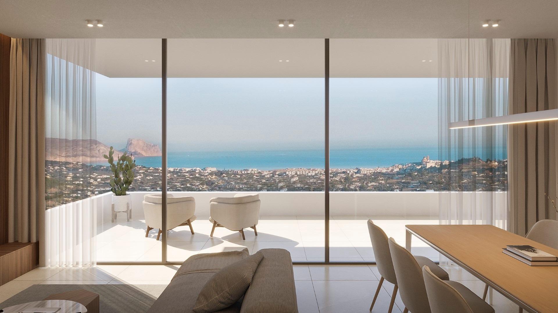 4-3-54 New apartments in complete urbanization and sea views