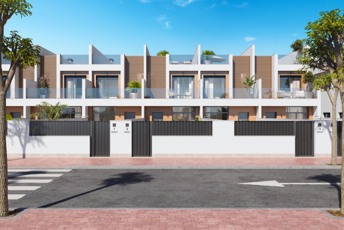 Stedenhuizen in San Pedro del Pinatar