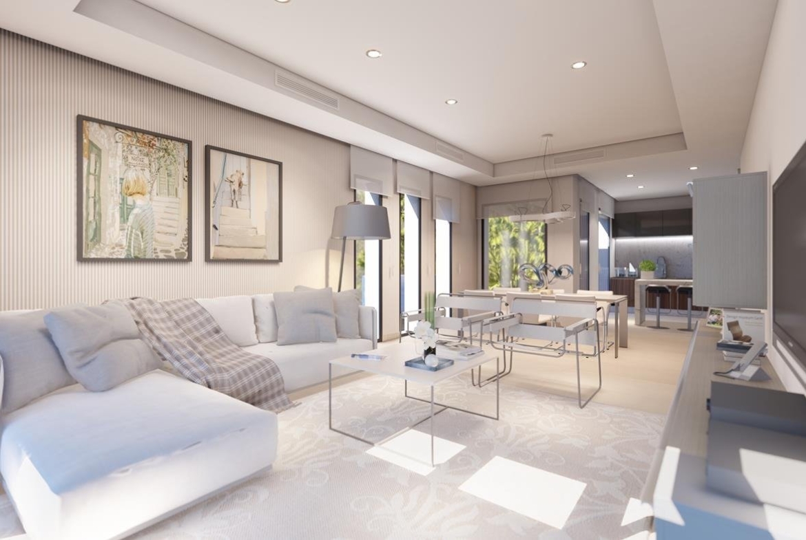 Villa de diseño con vistas al mar y la montaña en Pedreguer