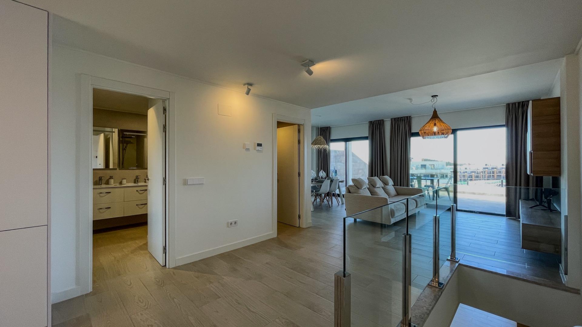 4-39-8 Modern Duplex Near Benidorm in Camporrosso Village Complex
