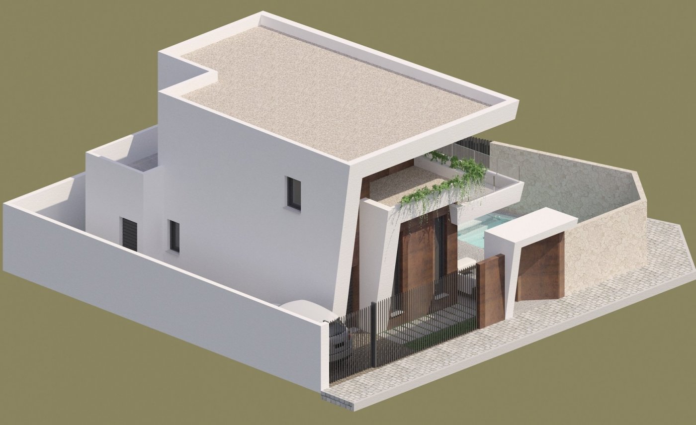 4-4-17 NEW BUILD MODERN VILLAS IN BENIJOFAR