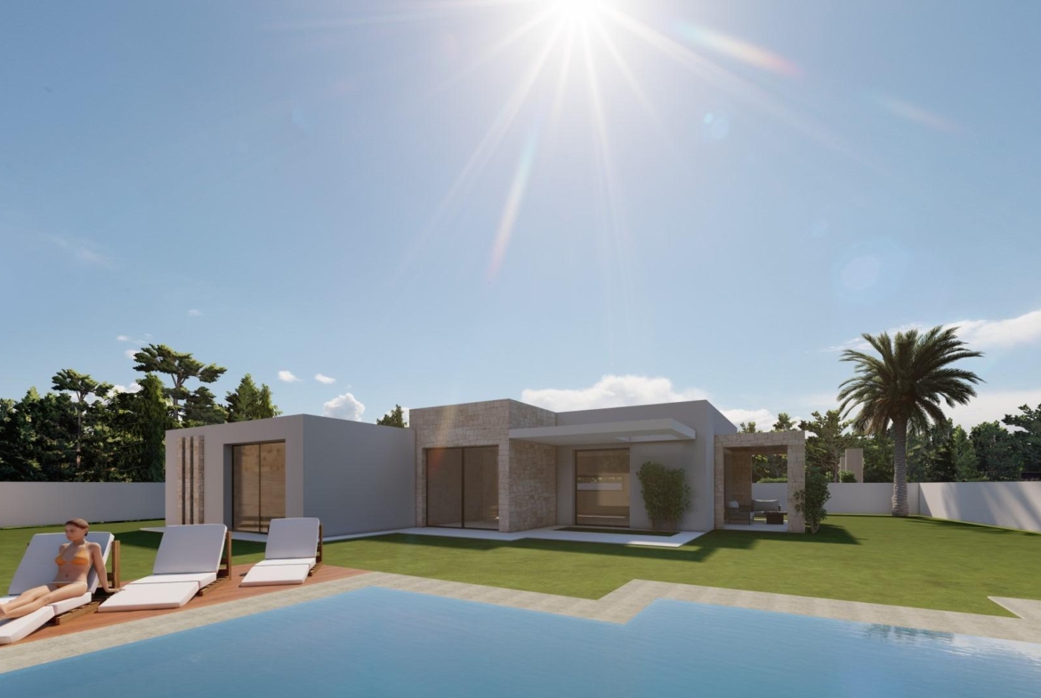 Luxury villa with its own pool