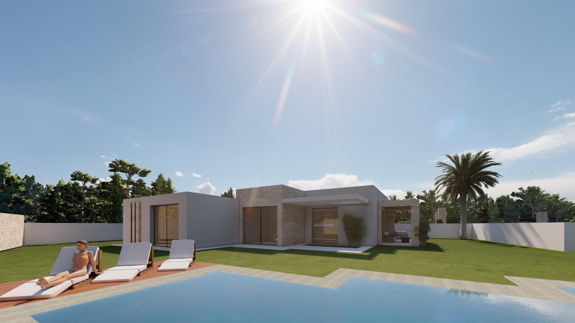 Luxury villa with its own pool
