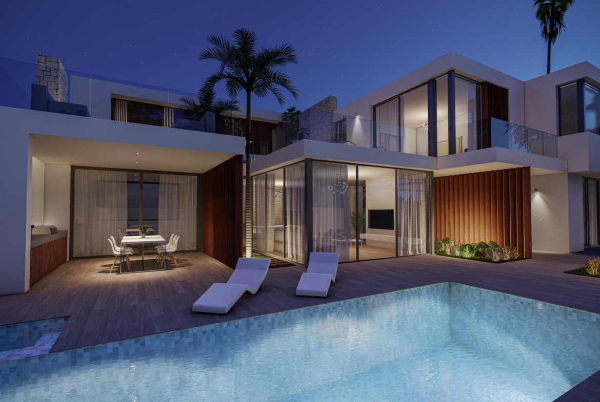 New luxury villa with pool in Albir