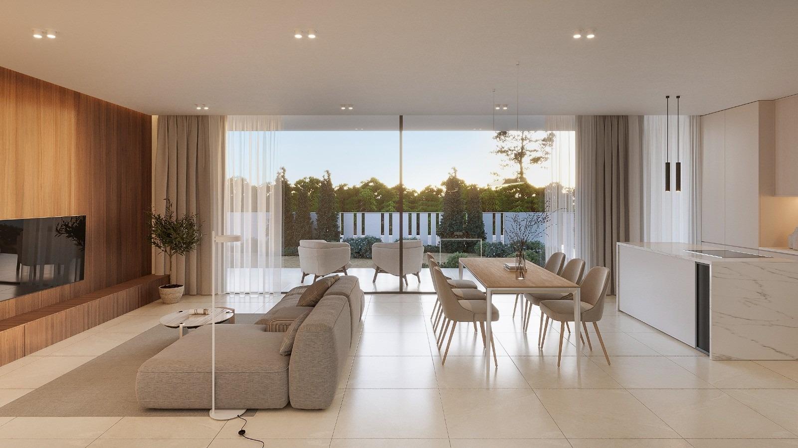 4-4-55 New apartments in complete urbanization and sea views