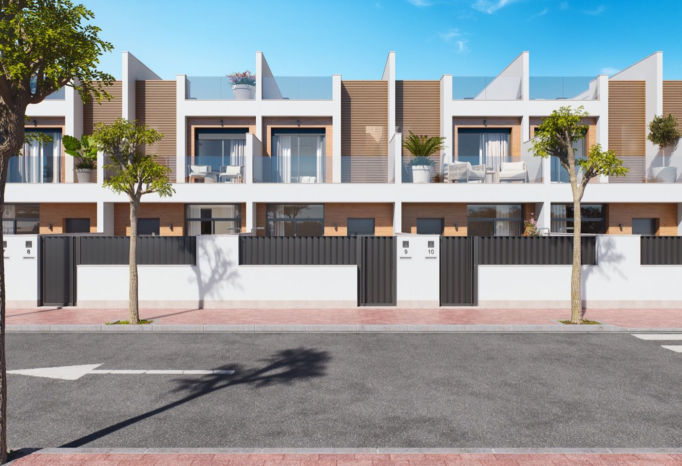 Stedenhuizen in San Pedro del Pinatar
