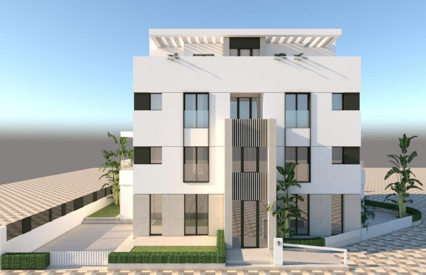 4-5-37 NEW BUILD APARTMENTS IN PRIVATE GATED RESORT IN PROVINCE OF MURCIA