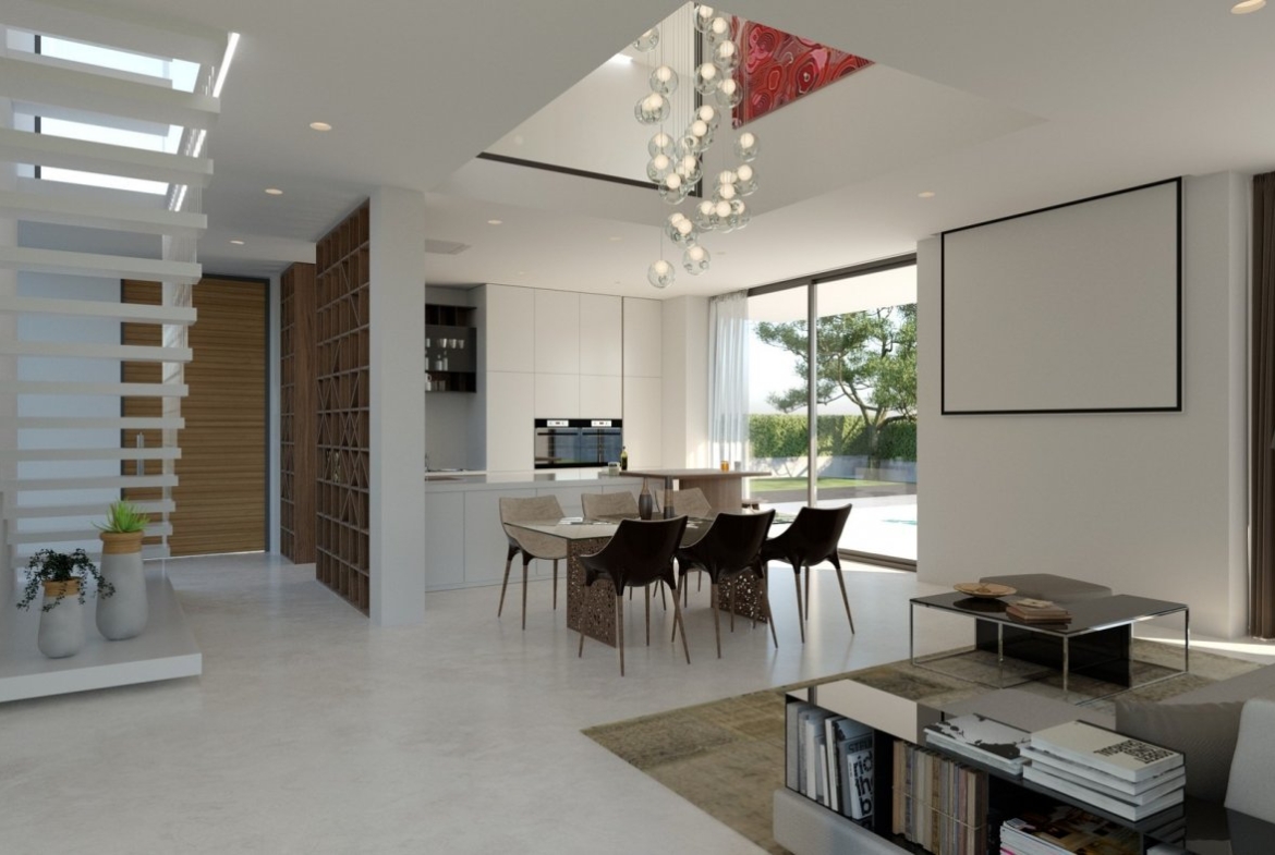 NEW CONSTRUCTION VILLAS 250 m FROM THE BEACH IN CAMPOAMOR