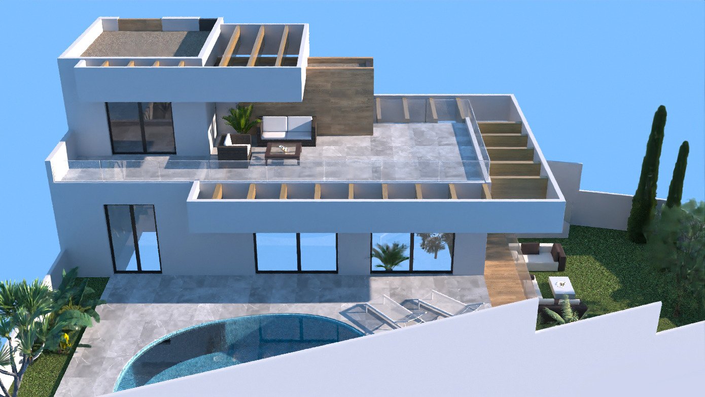 BEAUTIFUL BIG VILLA WITH VIEWS TO THE GOLF COURSE “LA MARQUESA”!