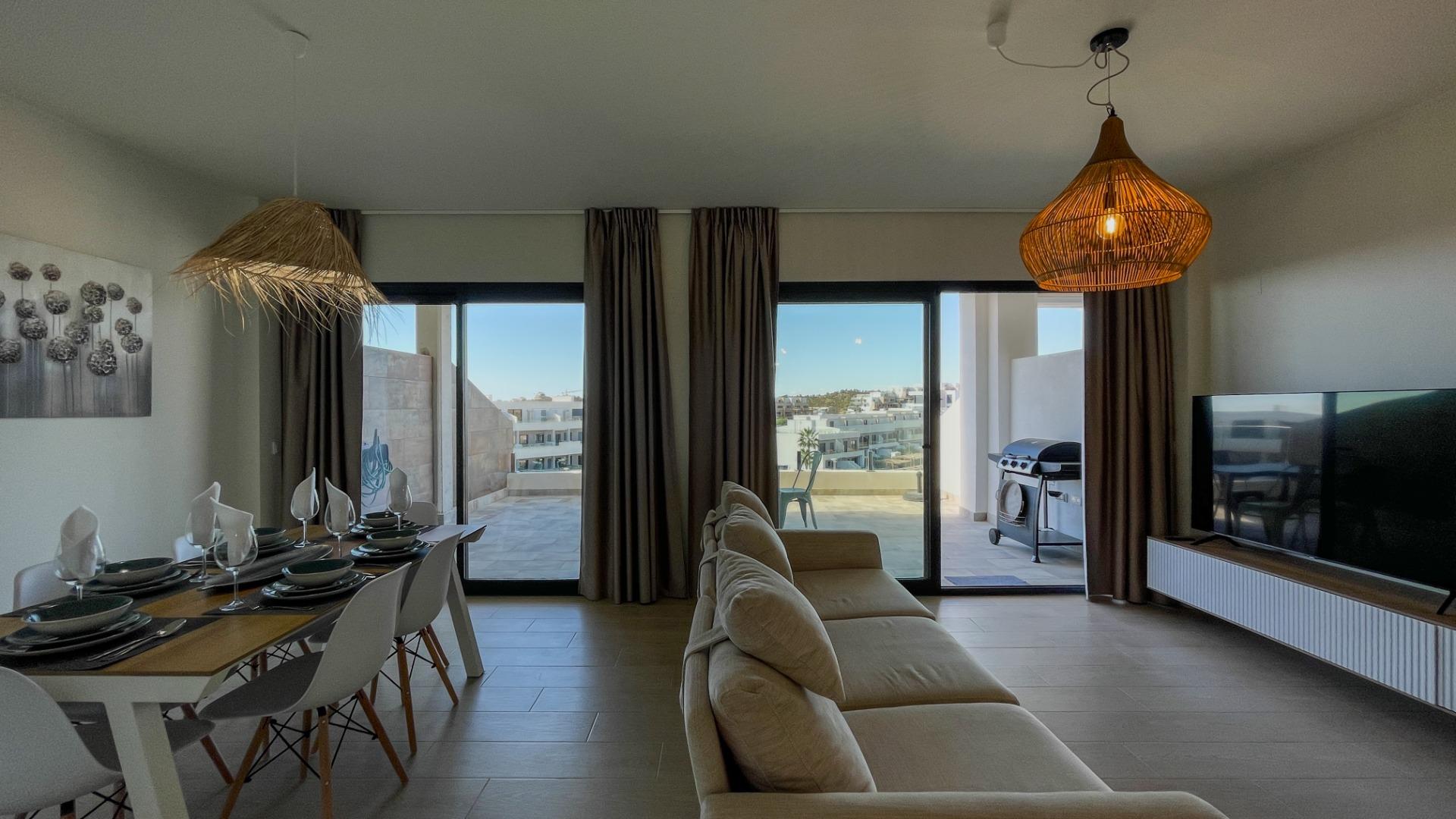 4-52-5 Modern Duplex Near Benidorm in Camporrosso Village Complex