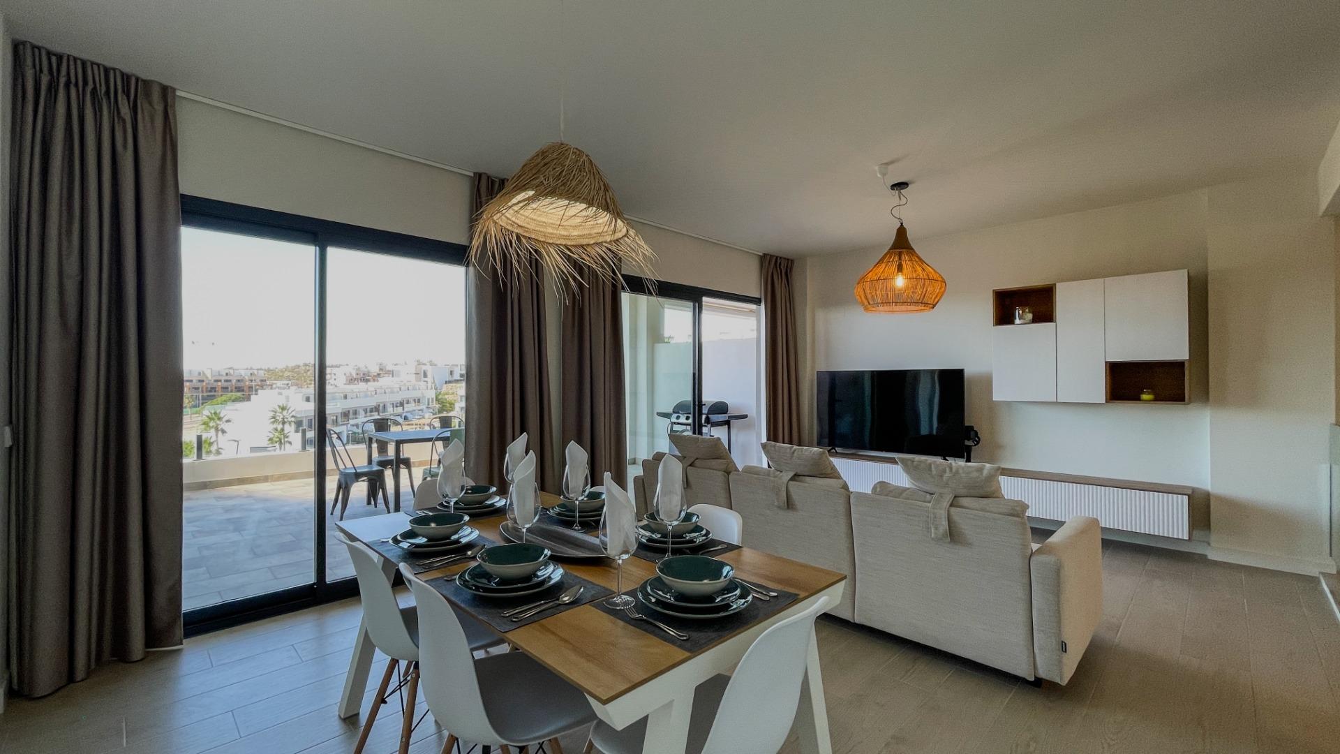 4-53-5 Modern Duplex Near Benidorm in Camporrosso Village Complex